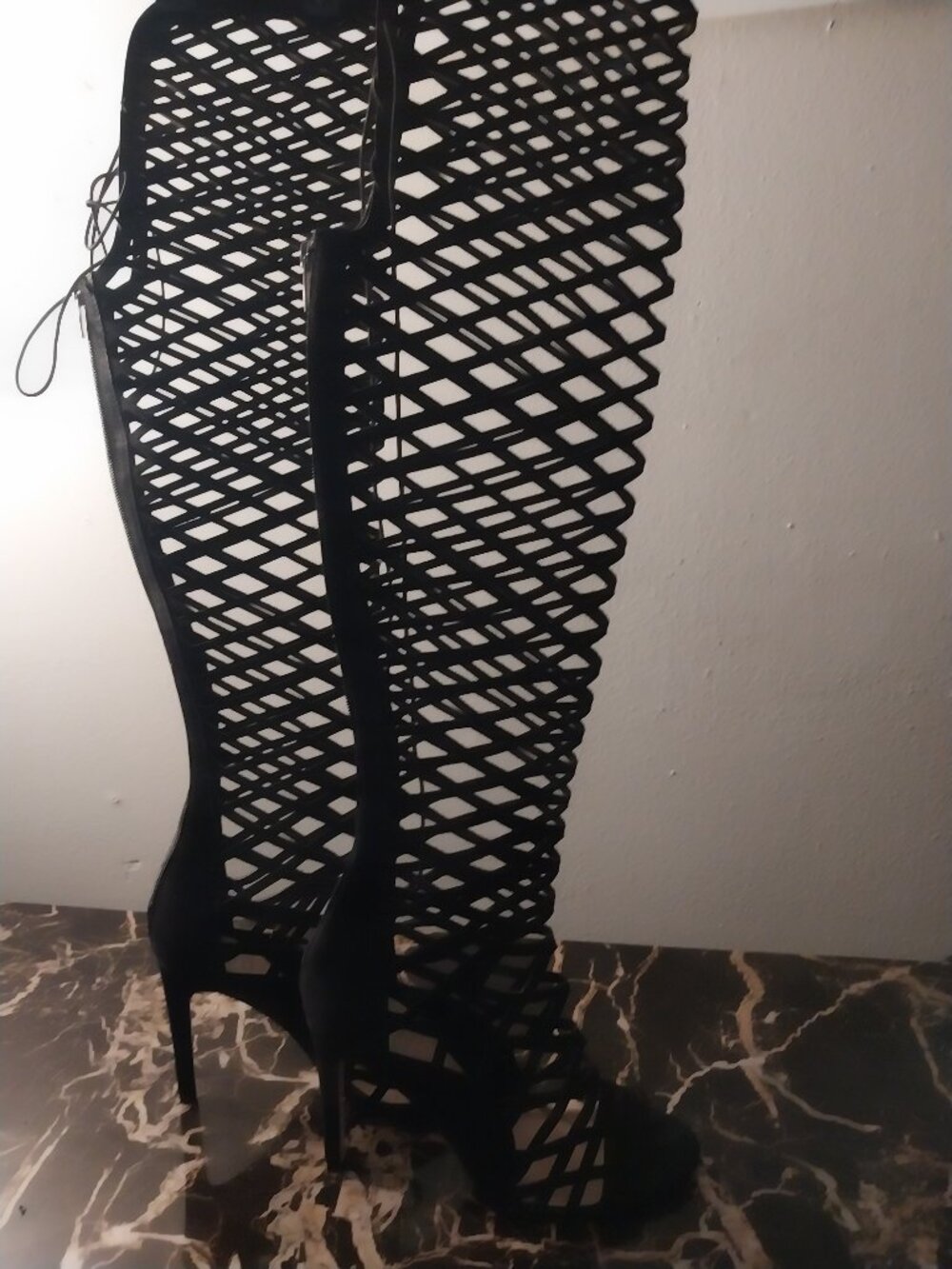 Vince Camuto Over-the-Knee/Thigh-High Gladiator Sandal Boot - Picture 8 of 15
